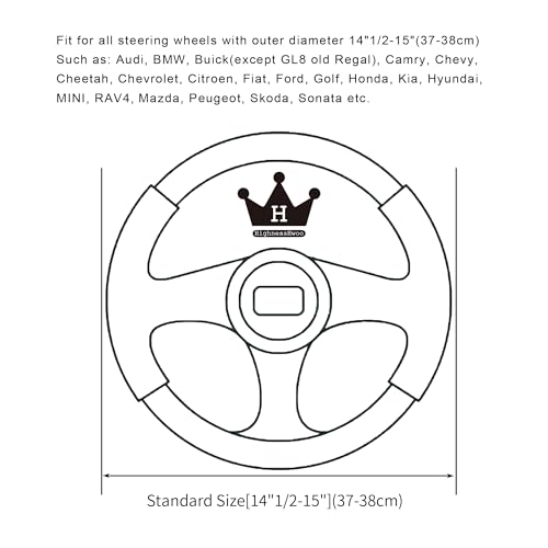 Luxury Fluffy Winter Car Steering Wheel Cover for Women Soft Warm Plush Cute Auto Accessories for Vehicle