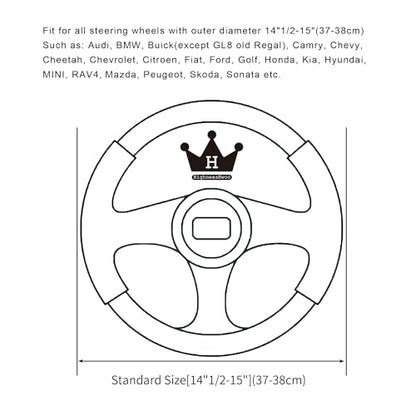 Luxury Fluffy Winter Car Steering Wheel Cover for Women Soft Warm Plush Cute Auto Accessories for Vehicle