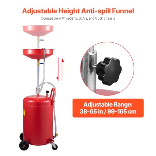 20 Gallon Waste Oil Drain Tank