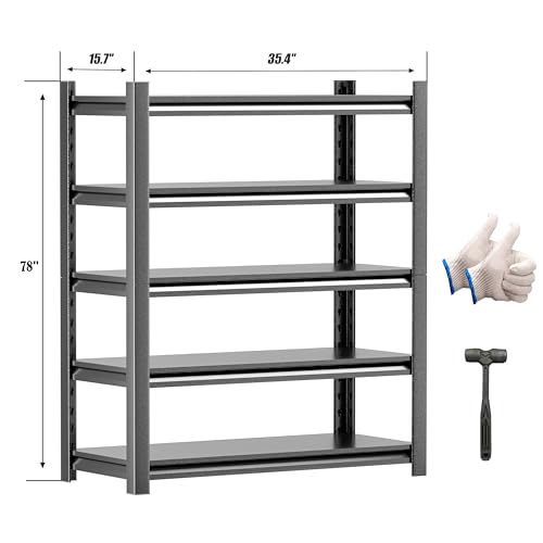36" W Garage Shelving Unit (5 Count)