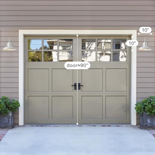 10 Inch Dome Outdoor Gooseneck Barn Lights for Porch