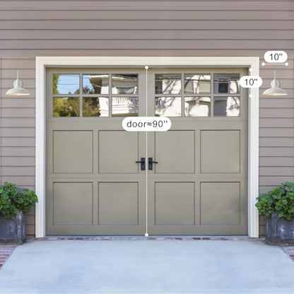 10 Inch Dome Outdoor Gooseneck Barn Lights for Porch