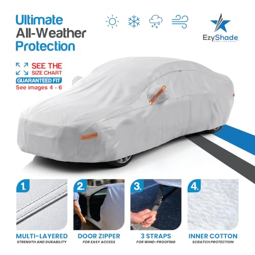 Car Cover Waterproof All Weather. See Vehicle Size