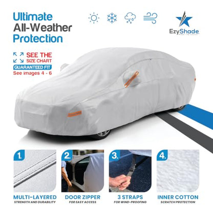 Car Cover Waterproof All Weather. See Vehicle Size