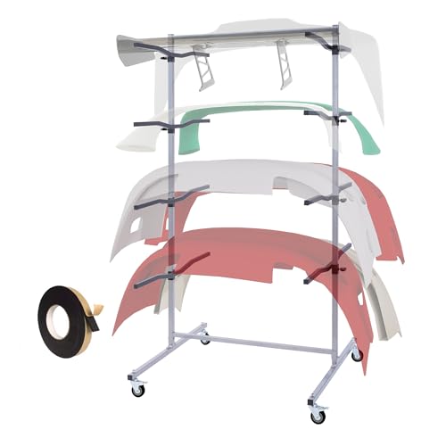 Floor Mobile Bumper Storage Rack