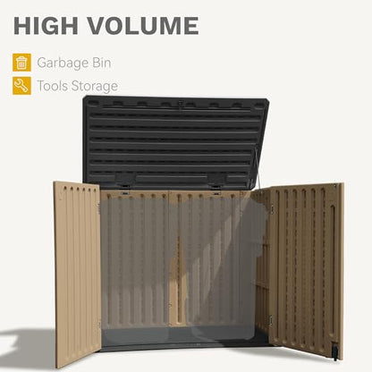35 Cuft Outdoor Horizontal Storage