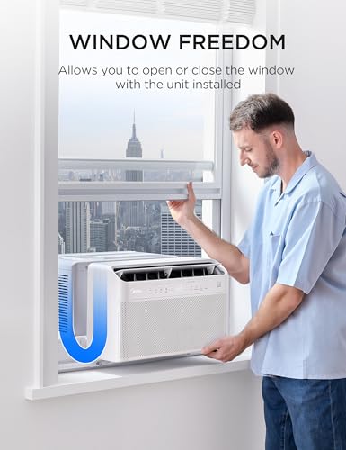 12 000 BTU U Shaped Smart Inverter Window Air Conditioner