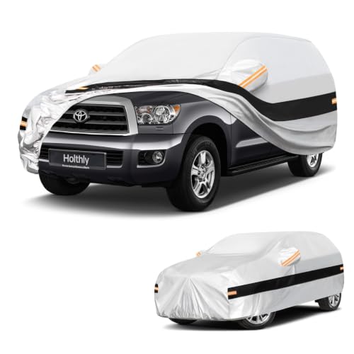 10 Layers SUV Car Cover Custom Fit for Toyota Sequoia