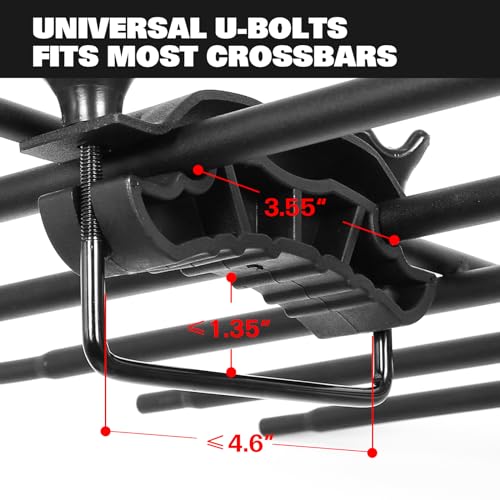 64" x 39" x 5" 200lb Heavy Duty Roof Rack Carrier Basket with Waterproof Bag