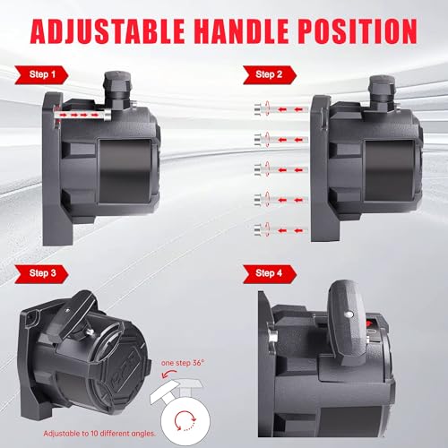 10000 lb. Waterproof IP68 Electric Winch