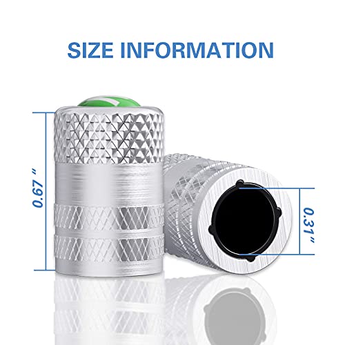 Tire Valve Stem Caps (4 Count)