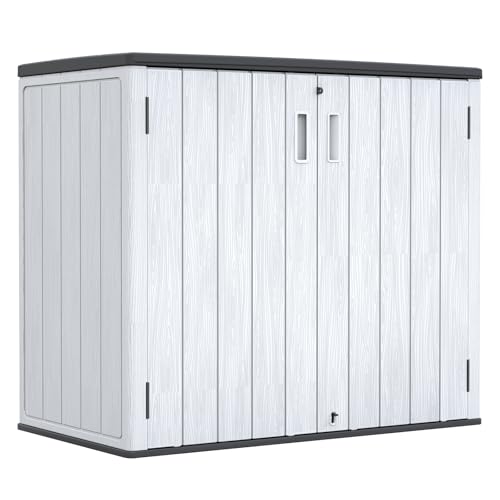 37 Cu.ft Outdoor Storage Cabinet with One Tool Kit