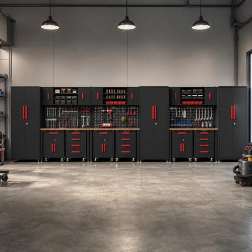 18Pack Garage Cabinets and Storage System