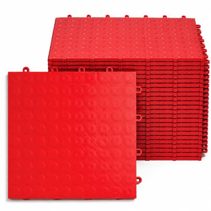SnapLock GarageDeck 12"x12" Interlocking Garage Floor Tiles (24 Sq Ft)