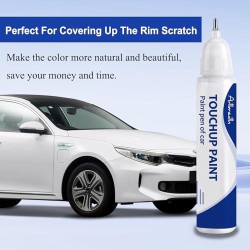 Snow White Pearl SWP Touch Up Paint for Kia OEM Color Match Car Paint Pen