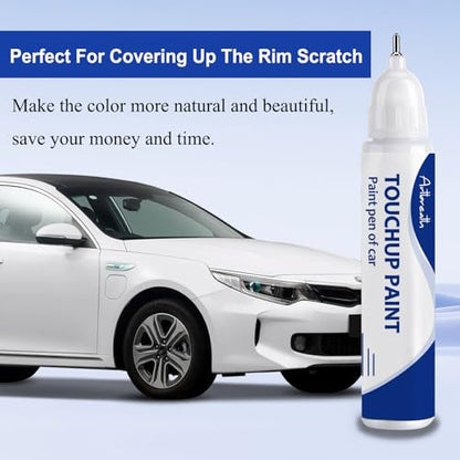 Snow White Pearl SWP Touch Up Paint for Kia OEM Color Match Car Paint Pen
