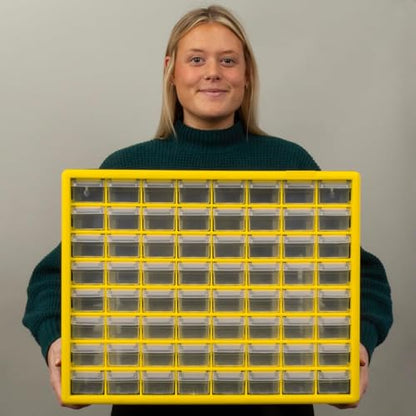 64 Drawer Plastic Storage Cabinet