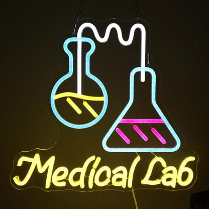 Science Laboratory Neon Sign