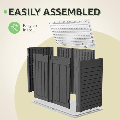 Horizontal Shed with Padlock Latch