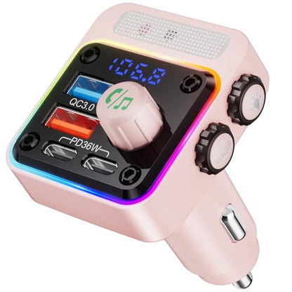 54W Bluetooth 5.3 Car Adapter