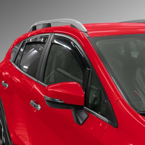 in Channel Extra Durable Rain Guards for Subaru XV Crosstrek 2018