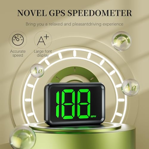 GPS Digital Speed Meter with MPH