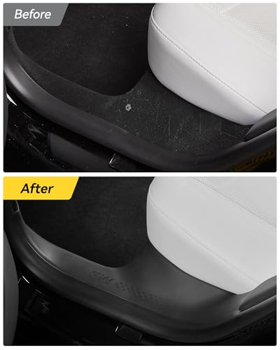 Full Set Door Sill Protector for Tesla Model 3 Hignland 2024 2025 2026 (5 Count)
