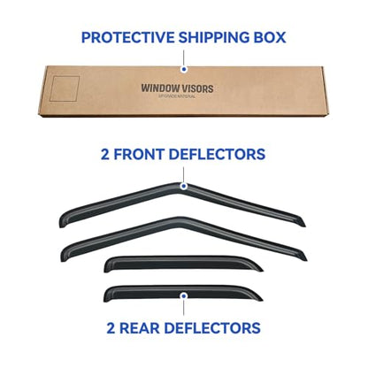 Window Visors Rain Guards for 1995