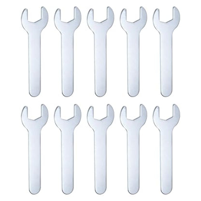 10pcs Small Wrench Open End Wrench 14x87x2mm Metric U (10 Count)