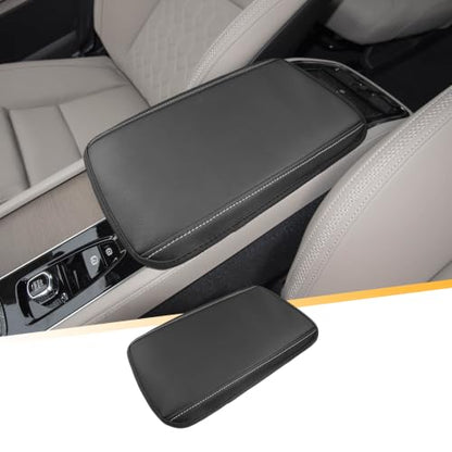 Armrest Cover for 2026 Volvo XC90 Volvo XC90 Accessories Center Console Cover Arm Rest Protector Middle Lid Pad Protector PU Leather