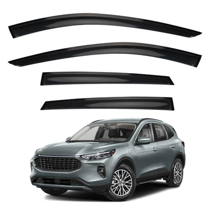 4pcs Window Visors Rain Guards for 2020 (4 Count)