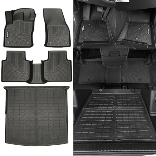 Custom Fit Floor Mats for Volkswagen VW Tiguan 2018 (2 Count)