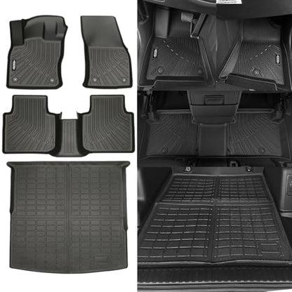 Custom Fit Floor Mats for Volkswagen VW Tiguan 2018 (2 Count)