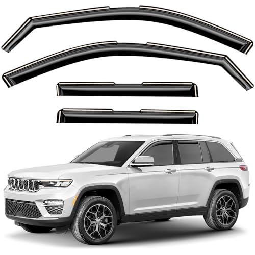 Window Deflectors Smoke Tinted in