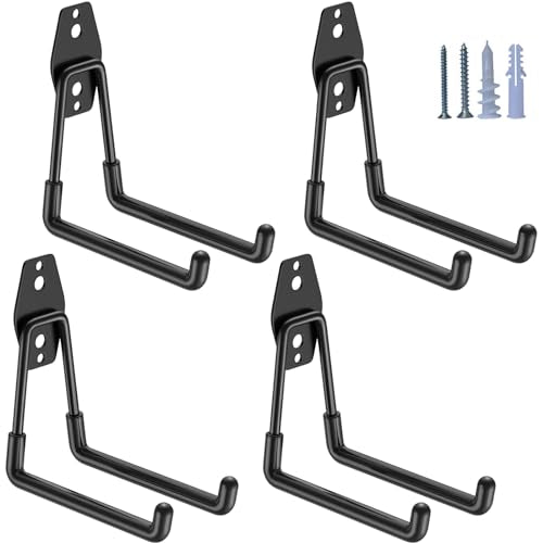 Garage Hooks Heavy Duty 4 Pack