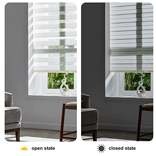 Cordless Zebra Blinds for Windows Free