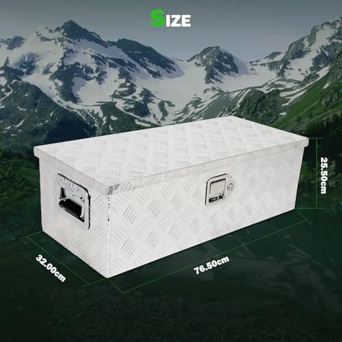 30 Inch Diamond Plate Truck Bed Tool Box