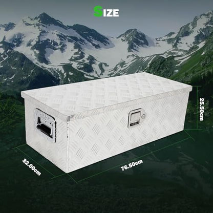 30 Inch Diamond Plate Truck Bed Tool Box