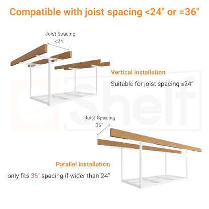 3x6ft Overhead Ceiling Garage Storage Rack
