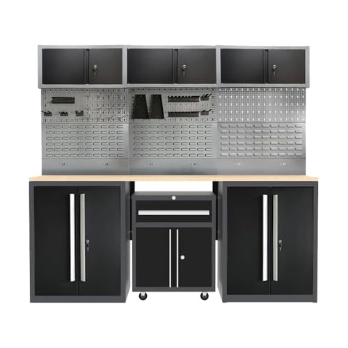 Metal Garage Cabinet Set System