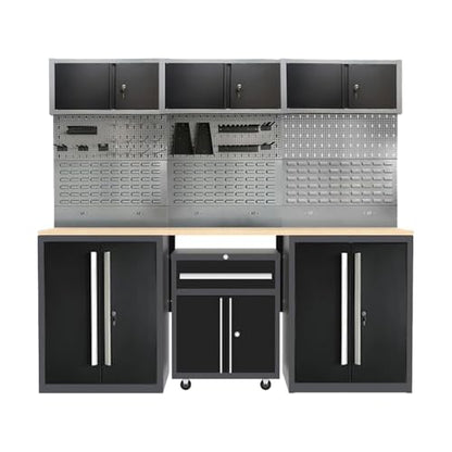 Metal Garage Cabinet Set System