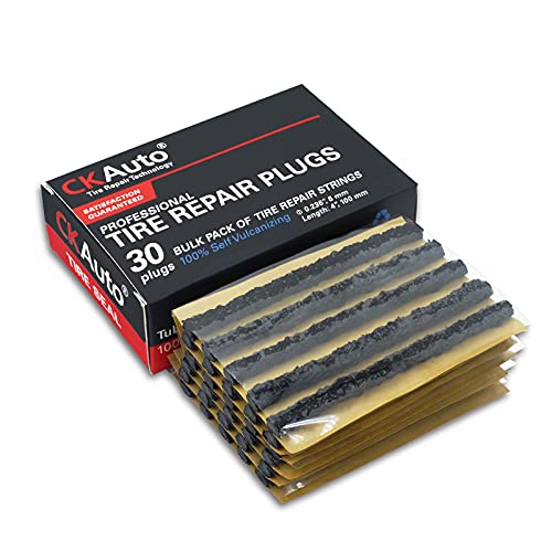 30 pcs 4" Black Tire Repair Strings Tire Repair Plugs