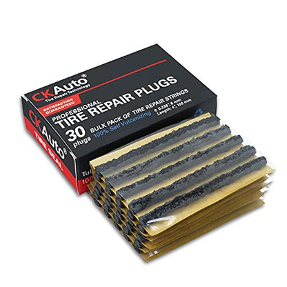 30 pcs 4" Black Tire Repair Strings Tire Repair Plugs