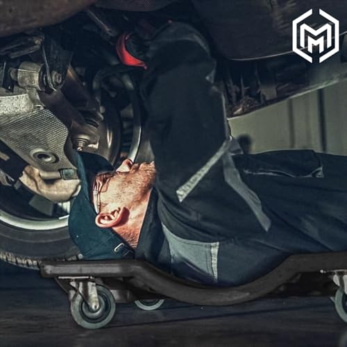 Mechanic Roller Creeper with Padded Headrest