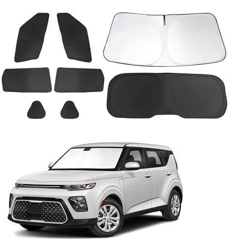 Window Shades for Kia Soul 2020 (8 Count)