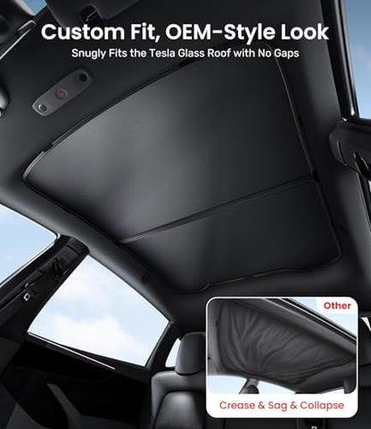 Tesla Model Y Sunshade Roof for 2020