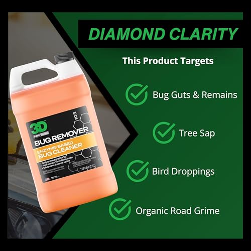 Bug Remover All Purpose Exterior Cleaner & Degreaser to Wipe Away Bugs on Plastic (128 Fl Oz)
