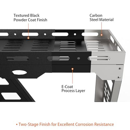 JK Spare Tire Cargo Basket Rack for 2007