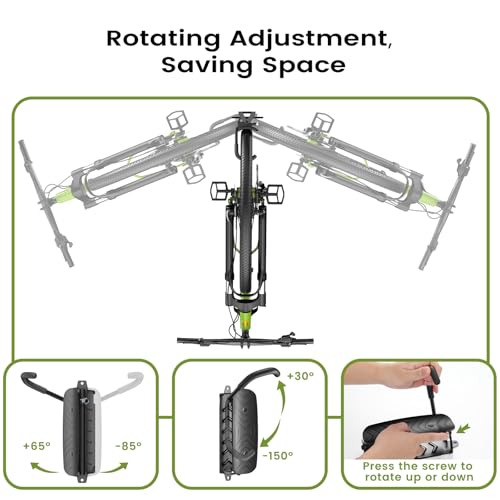 Swivel Bike Wall Mount [2 Pack] (2 Count)