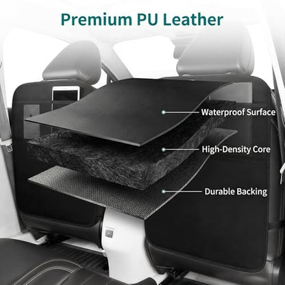 2 Pack Leather Car Seat Protector (2 Count)